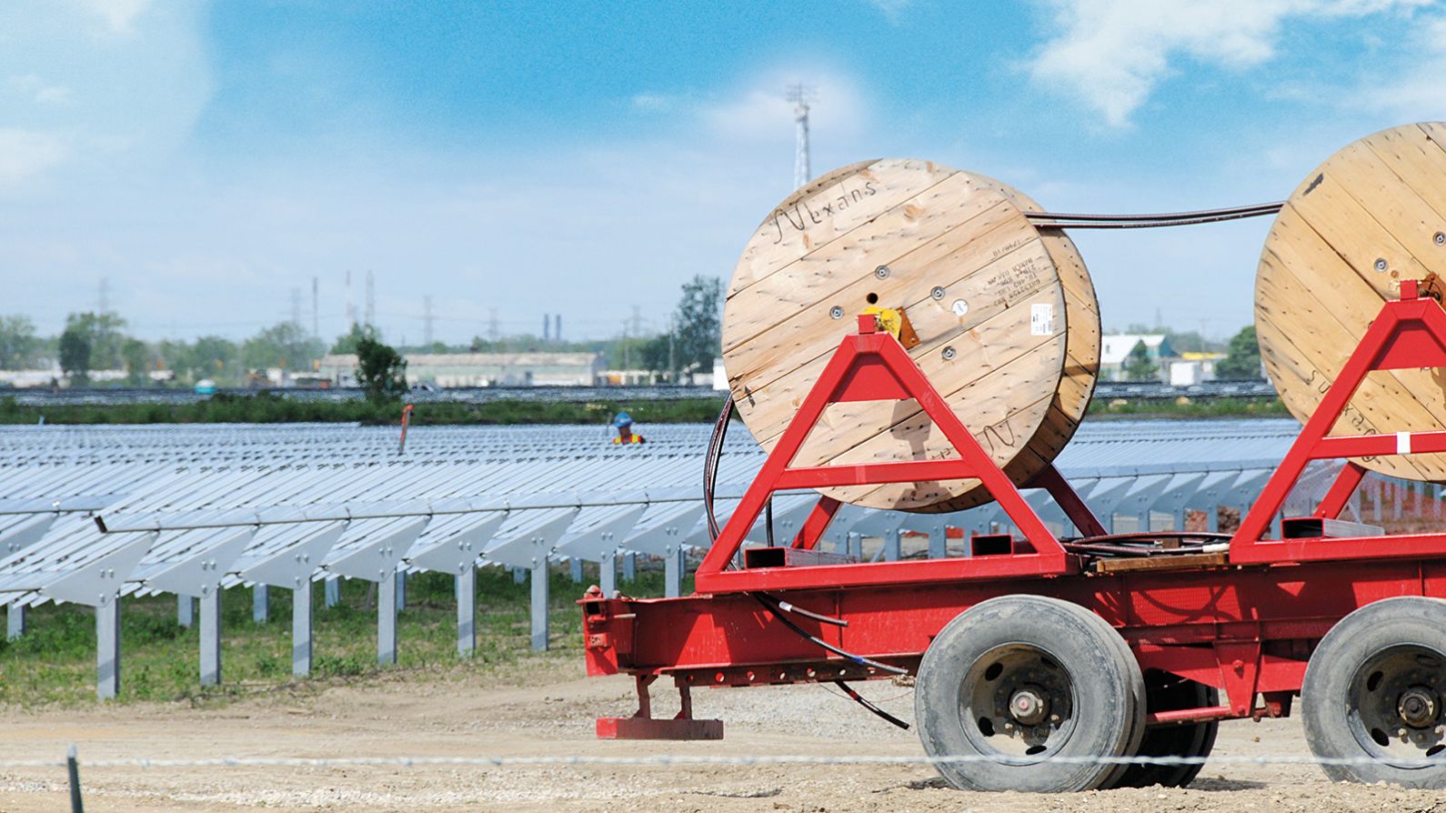Nexans KEYLIOS™ range for Enbridge solar farm
