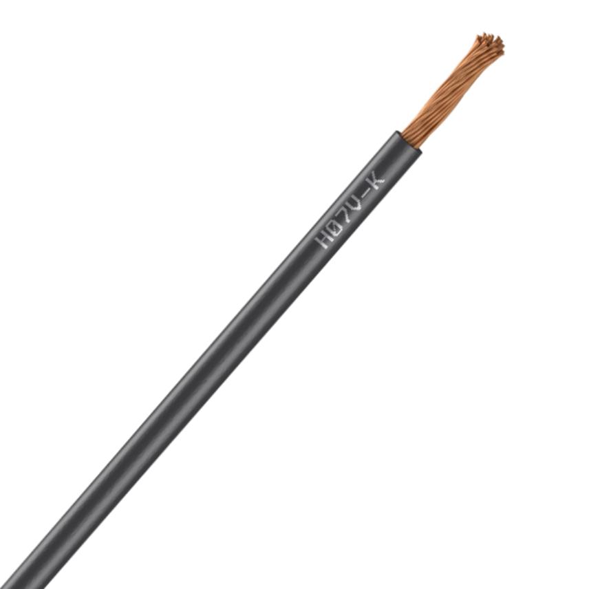 H07V-K, 1G10, negro  C100