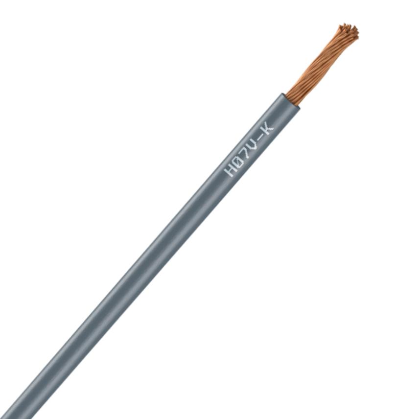 H07V-K, 1G10, gris C100