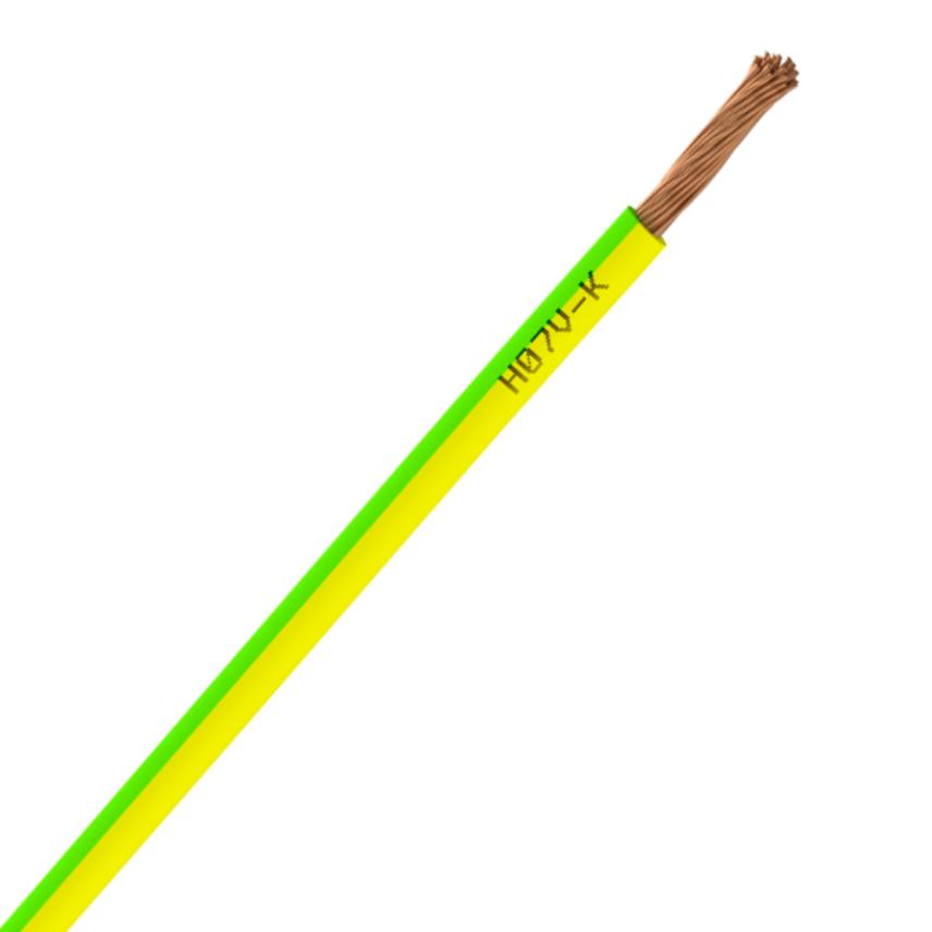 H07V-K, 1G16, amarillo-verde B6000