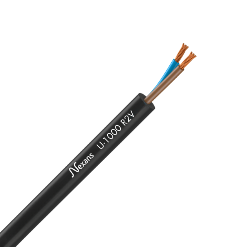 U-1000 R2V 2X1.5 C25m