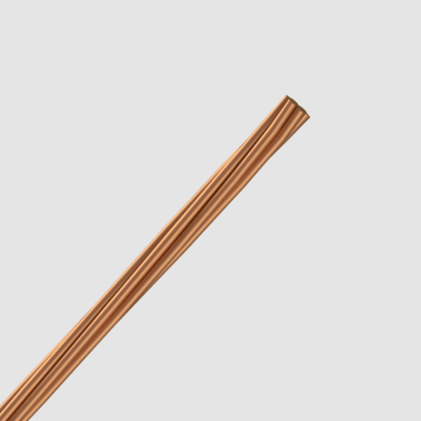 Conductor de cobre desnudo