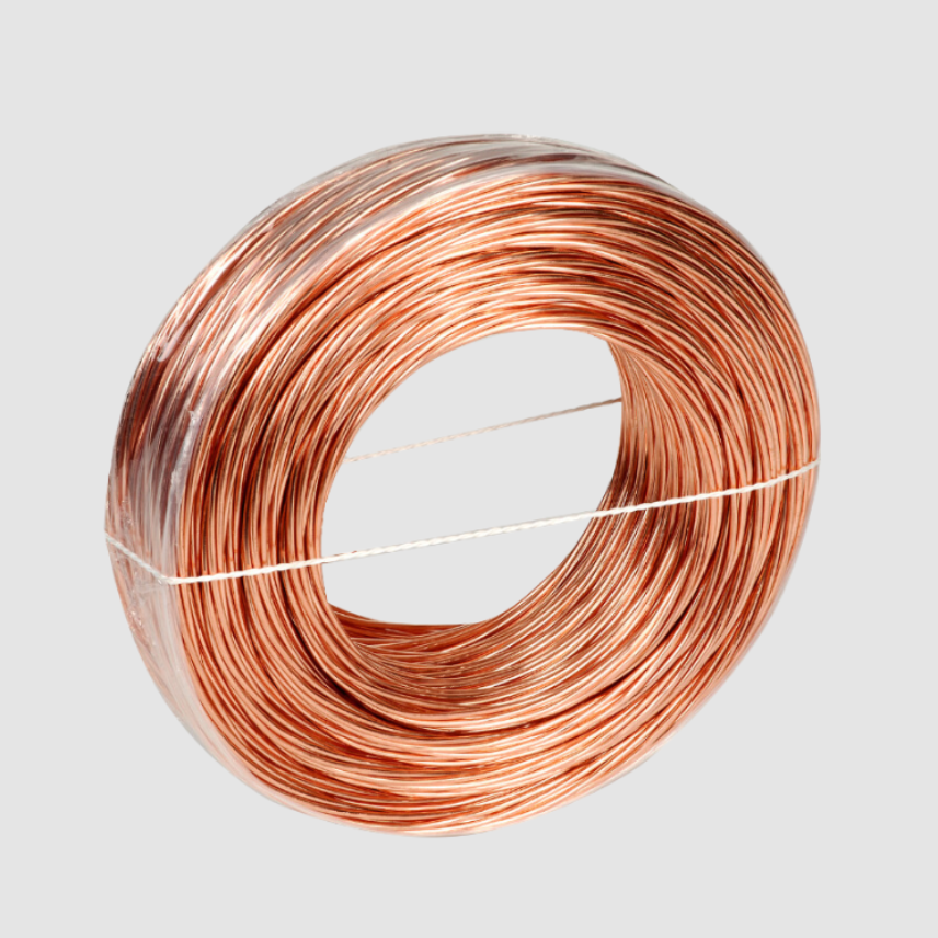 Conductor de cobre desnudo