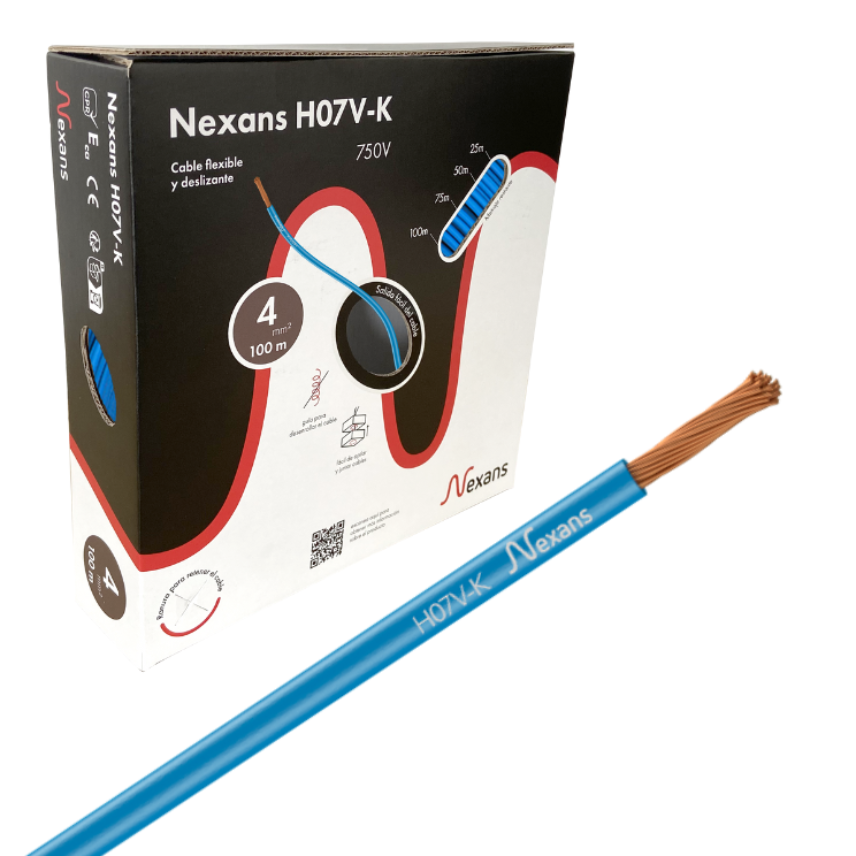 Nexans H07V-K Easybox 1x4 Blue 100m