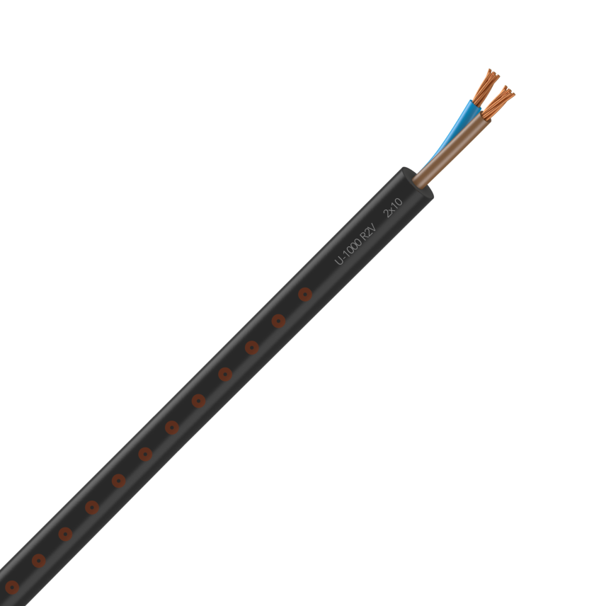 U-1000 R2V 2x10 D200m