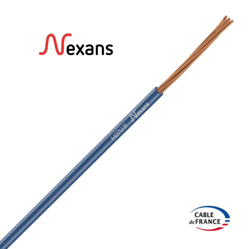 Nexans H07V-R 1x10 BLUE C100m